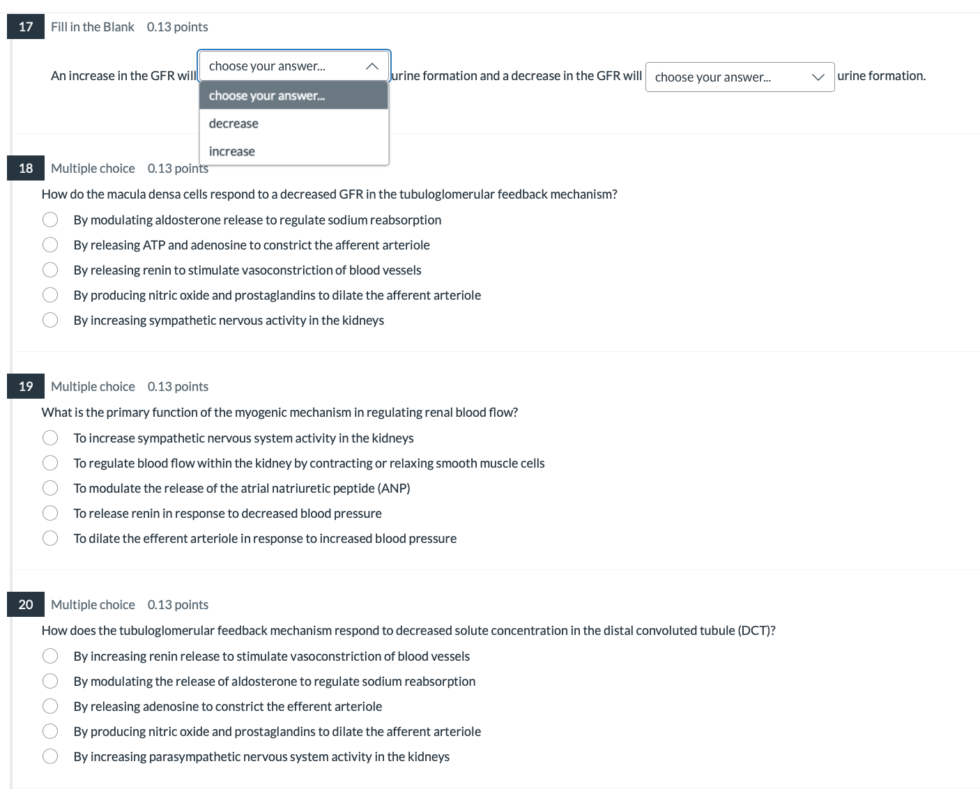 Fillinthe Blank 0.13 points . . __|| choose your