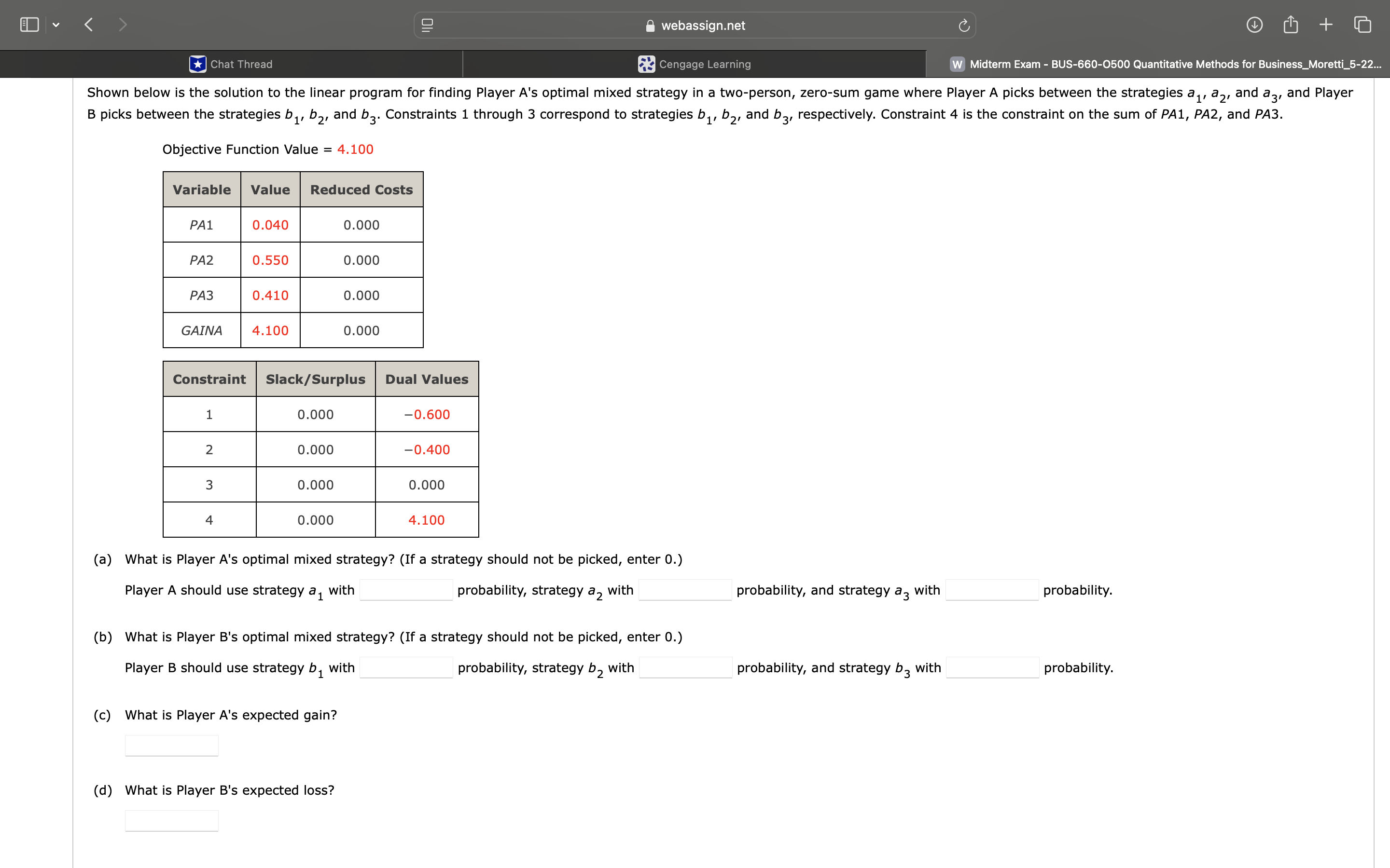Solve the answers v webassign.net + Chat Thread
