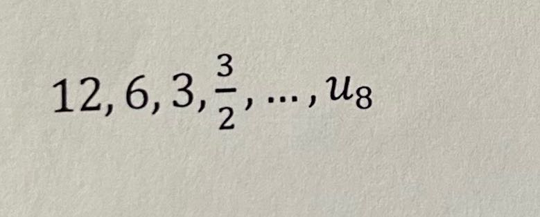 Determine whether each sequence is arithmetic or