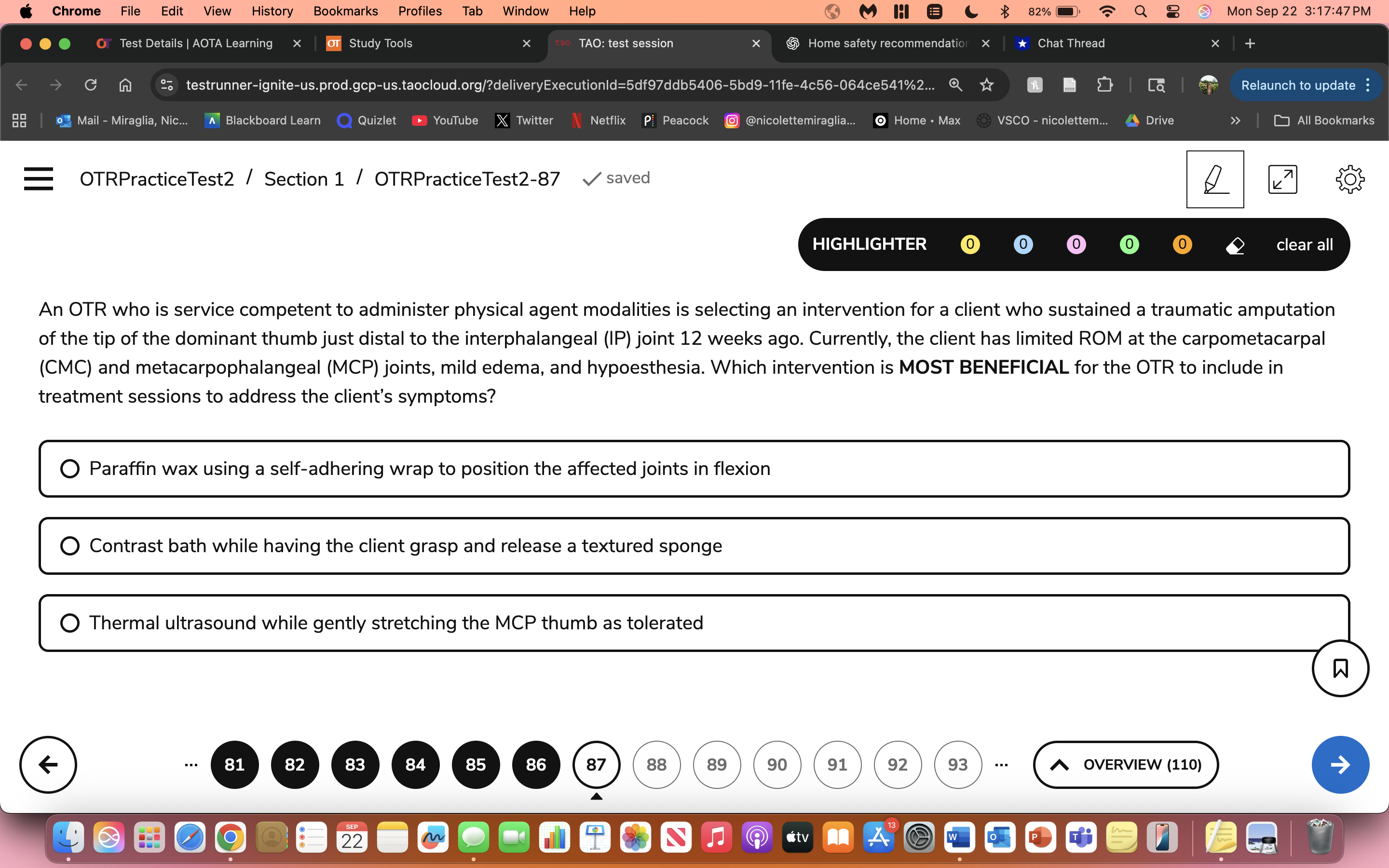 whats the answer Chrome File Edit View History