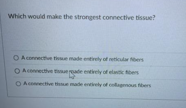 solve Which would make the strongest connective