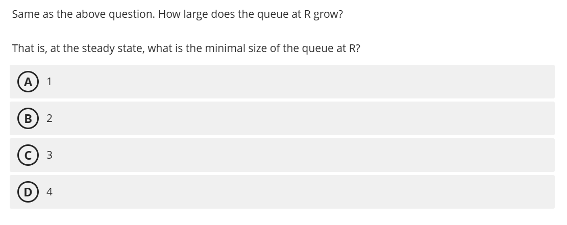 Solve Same as the above question. How large does