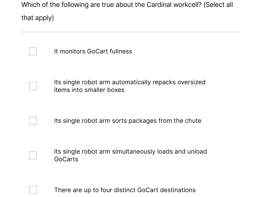 a Which of the following are true about the