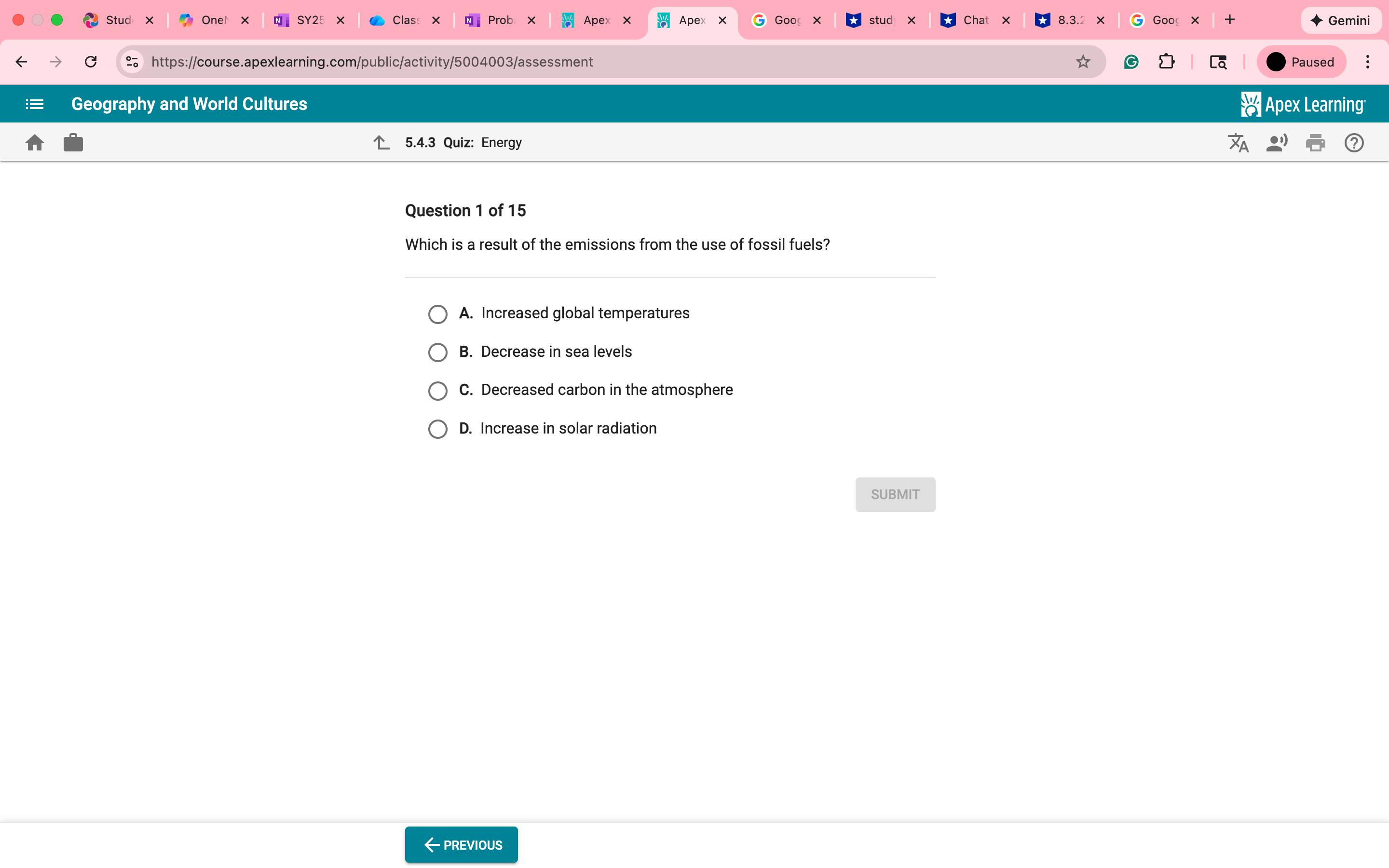Stud x Onel X |IN SY25 X Class X |N Prob: X|Apex