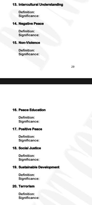 only short only 13. Intercultural Understanding