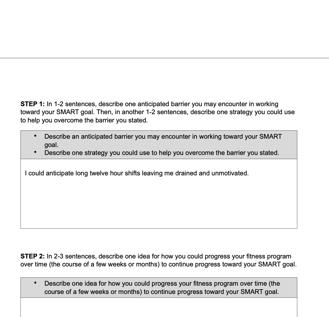 step 1 and 2 STEP 1: In 1-2 sentences, describe