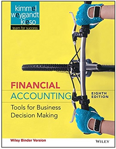 financial accounting tools for business decision making 8th edition paul d. kimmel, jerry j. weygandt, donald