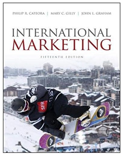international marketing 15th edition philip r. cateora, mary c. gilly, john l. graham 9789339204464,