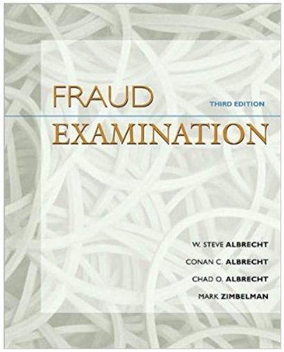 fraud examination 3rd edition w. steve albrecht, conan c. albrecht, chad o. albrecht, mark f. zimbelman