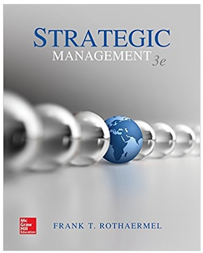 strategic management concepts 3rd edition frank rothaermel 978-1259420474, 1259420477, 978-1259913747