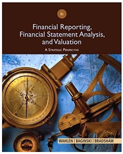 Financial Reporting Financial Statement Analysis And Valuation A Strategic Perspective