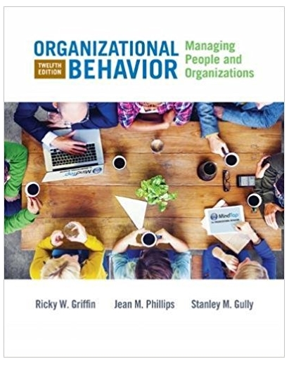 Organizational Behavior Managing People And Organizations