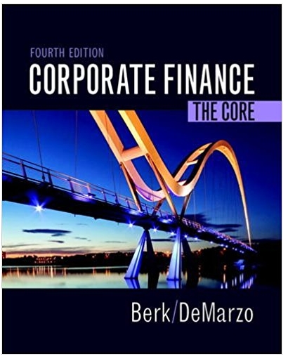 corporate finance 4th edition jonathan berk, peter demarzo 013408327x, 978-0134083278