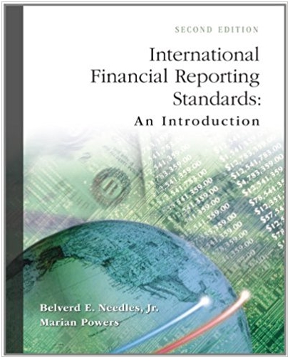 international financial reporting standards an introduction 2nd edition belverd needles, marian powers