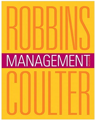 management 12th edition stephen p. robbins, mary a. coulter 133043606, 978-0133043600