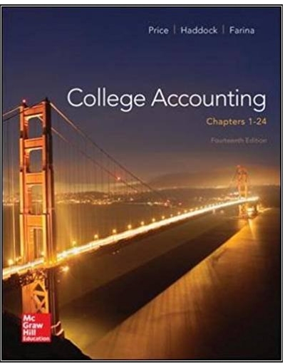 College Accounting Chapters 1-30
