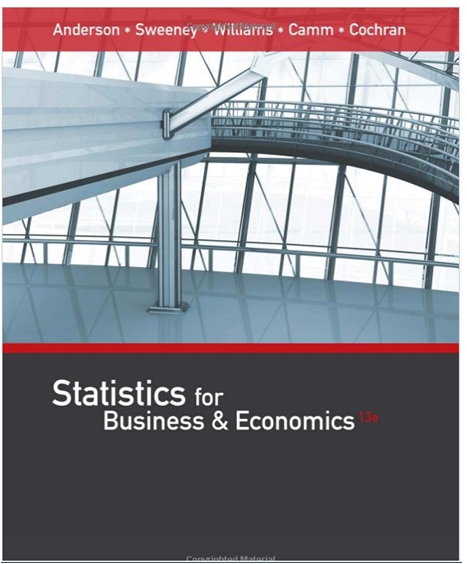 Statistics For Business & Economics