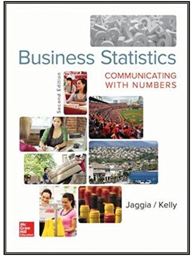 business statistics communicating with numbers 2nd edition sanjiv jaggia, alison kelly 0078020557,