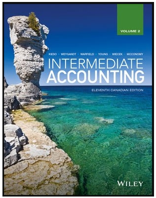 intermediate accounting 11th canadian edition volume 2 donald e. kieso, jerry j. weygandt, terry d. warfield,