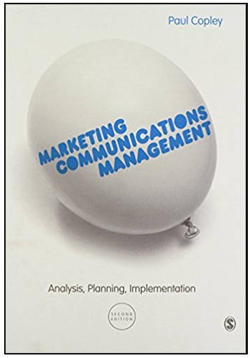Marketing Communications Management Analysis Planning Implementation