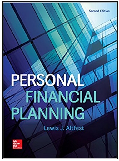 personal financial planning 2nd edition lewis j. altfest 1259277186, 978-1259277184