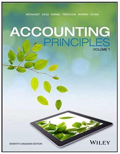 accounting principles 7th canadian edition volume 1 jerry j. weygandt, donald e. kieso, paul d. kimmel,