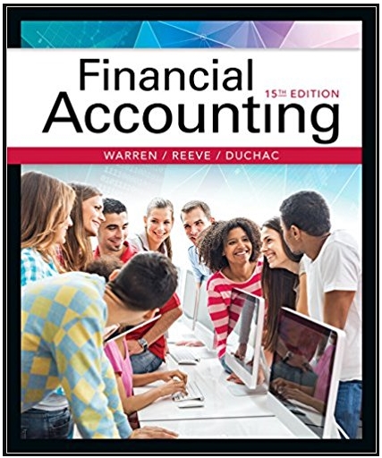 financial accounting 15th edition carl s. warren, james m. reeve, jonathan duchac 1337272124, 978-1337515504,