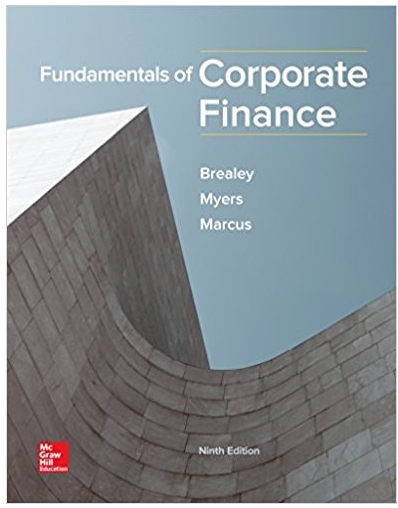 fundamentals of corporate finance 9th edition richard brealey, stewart myers, alan marcus 1259722619,