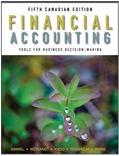 financial accounting tools for business decision making 5th canadian edition paul d. kimmel, jerry j.