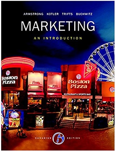 marketing an introduction 6th canadian edition gary armstrong, philip t. kotler, valerie trifts, lilly anne