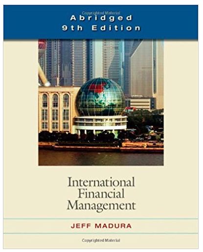 international financial management 9th edition jeff madura 978-0324593495, 324568207, 324568193, 032459349x,
