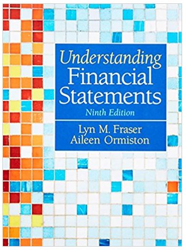 understanding financial statements 9th edition lyn m. fraser, aileen ormiston 136086241, 978-0136086246