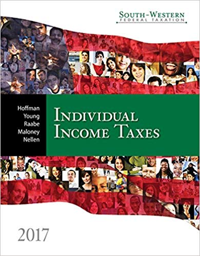 south western federal taxation individual income taxes 2017 40th edition william h. hoffman, david m.