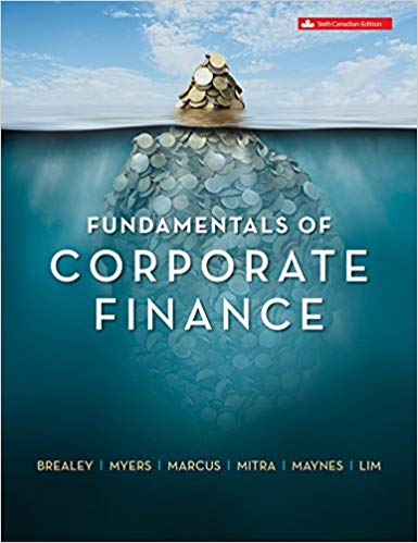 fundamentals of corporate finance 6th canadian edition richard brealey, stewart myers, alan marcus, devashis