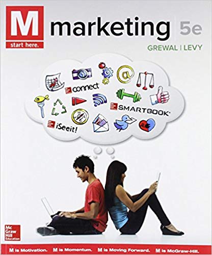 marketing 5th edition dhruv grewal, michael levy 1259446298, 978-1259446290