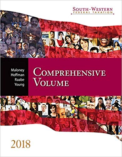 south-western federal taxation 2018 comprehensive 41st edition david m. maloney, william h. hoffman, jr.,