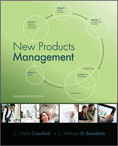 new products management 11th edition c. merle crawford, c. anthony di benedetto 007802904x, 978-0077729097,