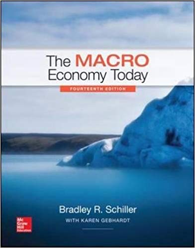 the macro economy today 14th edition bradley r. schiller, karen gebhardt 1259291820, 978-1259291821