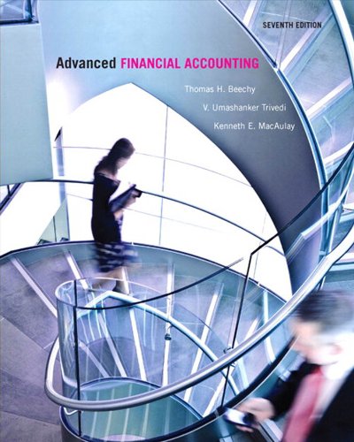 advanced financial accounting 7th edition thomas h. beechy, v. umashanker trivedi, kenneth e. macaulay