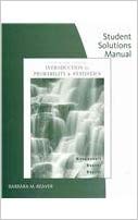 introduction to probability and statistics 13th edition william mendenhall, robert j. beaver, barbara m.
