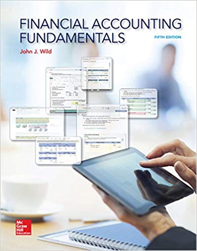 financial accounting fundamentals 5th edition john j. wild 1308500102, 1308500106, 78025753, 978-0078025754