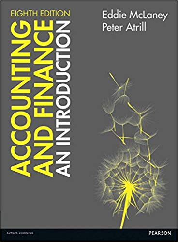 accounting and finance an introduction 8th edition peter atrill, eddie mclaney 129208829x, 1292088297,