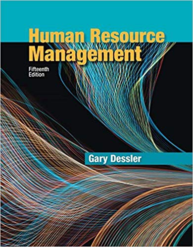 human resource management 15th edition gary dessler 134237510, 013423751x, 134235452, 978-0134235455