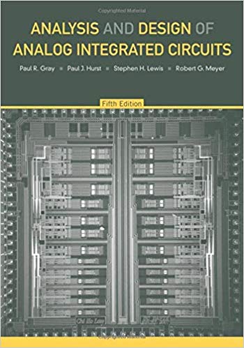 analysis and design of analog integrated circuits 5th edition  paul r. gray, ‎ paul j. hurst stephen h.