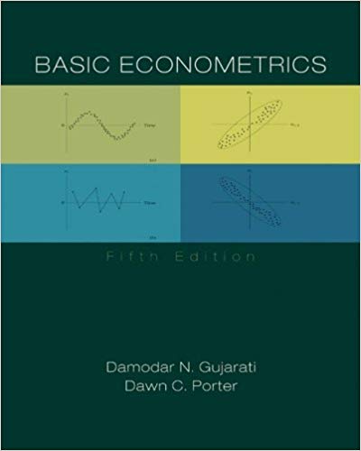 basic econometrics 5th edition damodar n. gujrati, dawn c. porter 73375772, 73375779, 978-0073375779