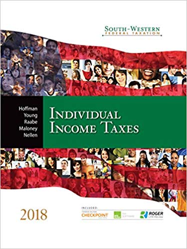 south western federal taxation individual income taxes 2018 41st edition william h. hoffman, david m.