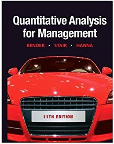 Quantitative Analysis for Management