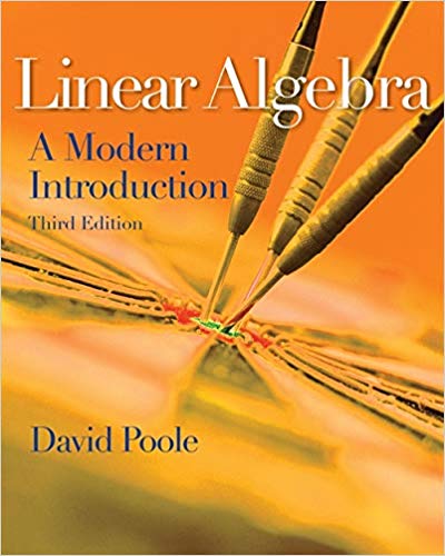 linear algebra a modern introduction 3rd edition david poole 9781133169574 , 978-0538735452