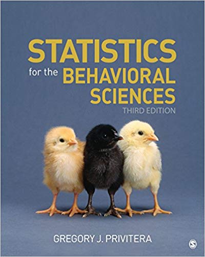statistics for the behavioral sciences 3rd edition gregory j. privitera 1506386253, 978-1506386256