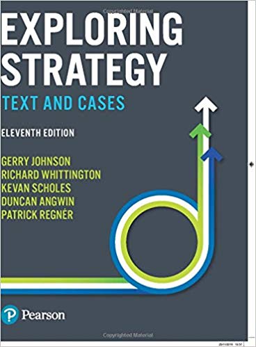 exploring strategy text and cases 11th edition gerry johnson, richard whittington, patrick regnÈr, kevan